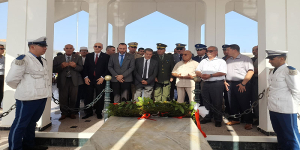 Célèbration de la Journée nationale du Moudjahid, 20/08/1955-1956